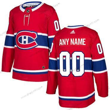 Adidas Montreal Canadiens Personalizované Červené 2017-2018 Hokejový Sešitý NHL dres – Pánské