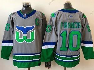 Adidas NHL Hartford Whalers #10 Francis Šedá 2021 Obrácený Retro Náhradní dres – Pánské