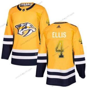 Adidas Nashville Predators #4 Ryan Ellis Zlato dres – Pánské