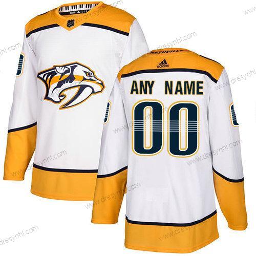 Adidas Nashville Predators Personalizované NHL Autentické Bílý dres – Pánské