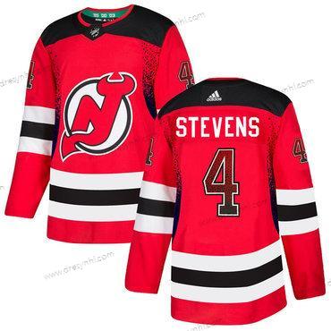 Adidas New Jersey Devils #4 Scott Stevens Červené dres – Pánské