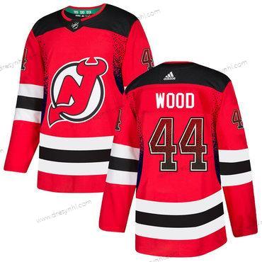 Adidas New Jersey Devils #44 Miles Wood Červené dres – Pánské