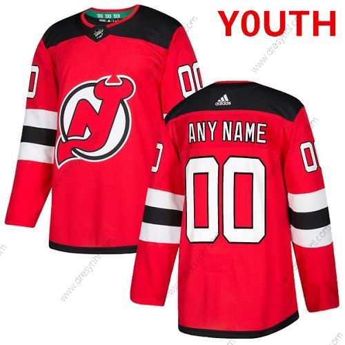 Adidas New Jersey Devils Personalizované Autentické Červené Domácí dres NHL dres