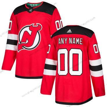 Adidas New Jersey Devils Personalizované Červené Domácí dres Autentické Sešitý 2017-2018 NHL dres – Pánské