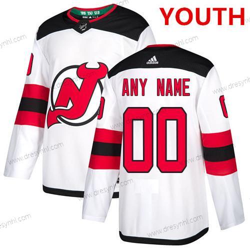 Adidas New Jersey Devils Personalizované NHL Autentické Bílý dres