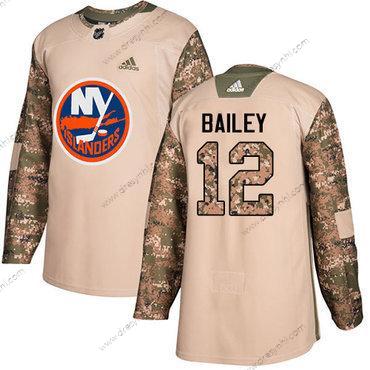 Adidas New York Islanders #12 Josh Bailey Camo Autentické 2017 Veterans Day Sešitý NHL dres – Pánské