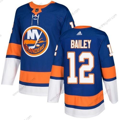 Adidas New York Islanders #12 Josh Bailey Royal Modrý Domácí dres Autentické Sešitý NHL dres – Pánské