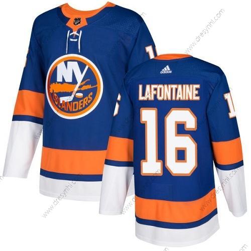 Adidas New York Islanders #16 Pat Lafontaine Royal Modrý Domácí dres Autentické Sešitý NHL dres – Pánské