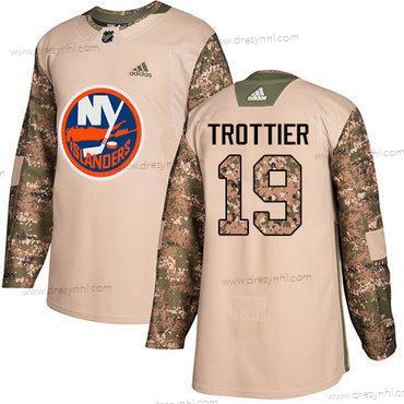 Adidas New York Islanders #19 Bryan Trottier Camo Autentické 2017 Veterans Day Sešitý NHL dres – Pánské