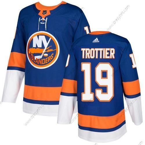 Adidas New York Islanders #19 Bryan Trottier Royal Modrý Domácí dres Autentické Sešitý NHL dres – Pánské