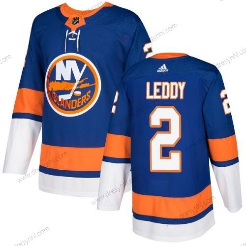 Adidas New York Islanders #2 Nick Leddy Royal Modrý Domácí dres Autentické Sešitý NHL dres – Pánské