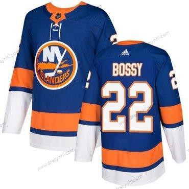 Adidas New York Islanders #22 Mike Bossy Royal Modrý Domácí dres Autentické Sešitý NHL dres – Pánské