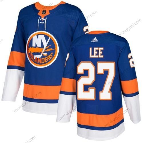 Adidas New York Islanders #27 Anders Lee Royal Modrý Domácí dres Autentické Sešitý NHL dres – Pánské