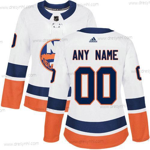 Adidas New York Islanders Personalizované NHL Autentické Bílý dres – Dámské