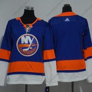 Adidas New York Islanders Prázdný Royal Modrý Domácí dres Autentické Sešitý NHL dres – Dámské