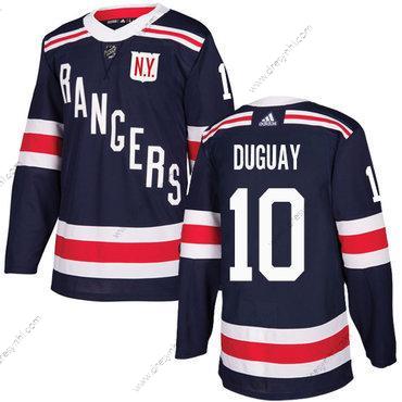 Adidas New York Rangers #10 Ron Duguay Námořnictvo Modrý Autentické 2018 Zimní Klasický Sešitý NHL dres – Pánské