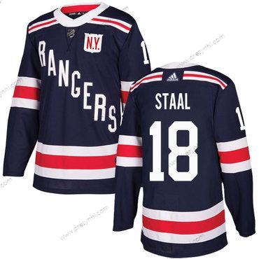 Adidas New York Rangers #18 Marc Staal Námořnictvo Modrý Autentické 2018 Zimní Klasický Sešitý NHL dres – Pánské