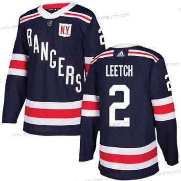 Adidas New York Rangers #2 Brian Leetch Námořnictvo Modrý Autentické 2018 Zimní Klasický Sešitý NHL dres – Pánské