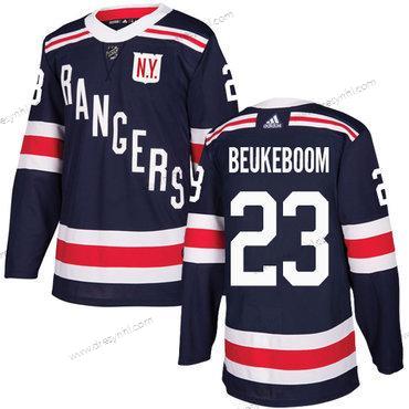 Adidas New York Rangers #23 Jeff Beukeboom Námořnictvo Modrý Autentické 2018 Zimní Klasický Sešitý NHL dres – Pánské