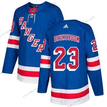 Adidas New York Rangers #23 Jeff Beukeboom Royal Modrý Domácí dres Autentické Sešitý NHL dres – Pánské