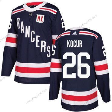 Adidas New York Rangers #26 Joe Kocur Námořnictvo Modrý Autentické 2018 Zimní Klasický Sešitý NHL dres – Pánské