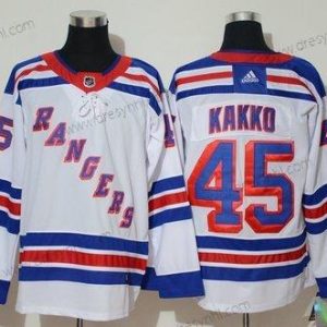 Adidas New York Rangers 45 Kaapo Kakko Bílý dres – Pánské