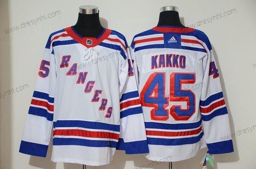 Adidas New York Rangers 45 Kaapo Kakko Bílý dres – Pánské