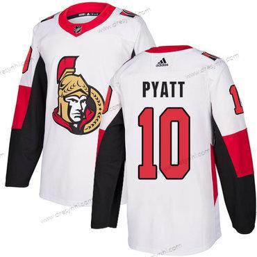 Adidas Ottawa Senators #10 Tom Pyatt Autentické Bílý Hostující dres NHL dres – Pánské