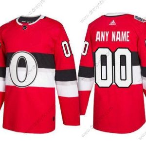 Adidas Ottawa Senators Personalizované Červené Autentické 1917-2017 100th Klasický Sešitý NHL dres