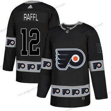 Adidas Philadelphia Flyers #12 Michael Raffl Černá Tým Logos dres – Pánské