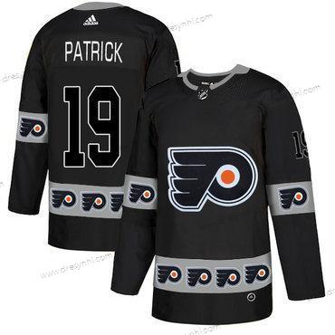 Adidas Philadelphia Flyers #19 Nolan Patrick Černá Tým Logos dres – Pánské