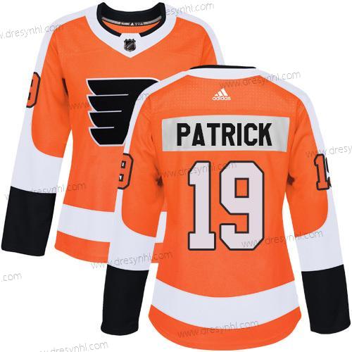 Adidas Philadelphia Flyers #19 Nolan Patrick Oranžová Domácí dres Autentické Sešitý NHL dres – Dámské