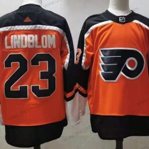 Adidas Philadelphia Flyers #23 Oskar Lindblom Oranžová 2020-21 Sešitý NHL dres – Pánské