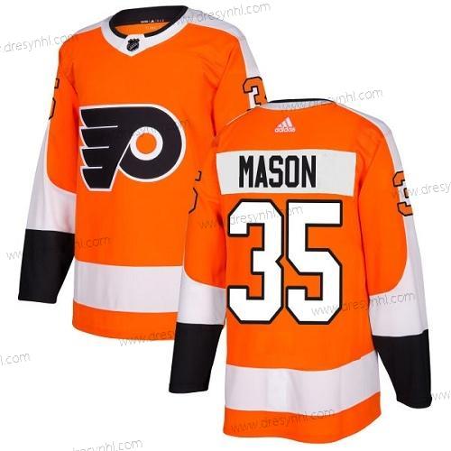 Adidas Philadelphia Flyers #35 Steve Mason Oranžová Domácí dres Autentické Sešitý NHL dres – Pánské