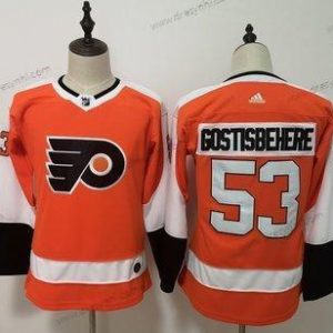 Adidas Philadelphia Flyers 53 Shayne Gostisbehere Oranžová dres – Dámské