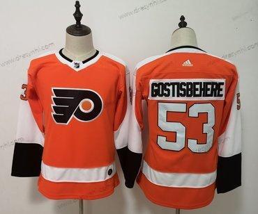 Adidas Philadelphia Flyers 53 Shayne Gostisbehere Oranžová dres – Dámské