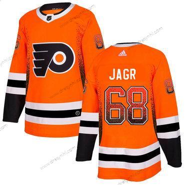 Adidas Philadelphia Flyers #68 Jaromir Jagr Oranžová dres – Pánské