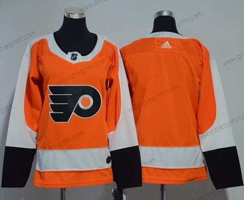 Adidas Philadelphia Flyers Prázdný Oranžová Domácí dres Autentické Sešitý NHL dres – Dámské