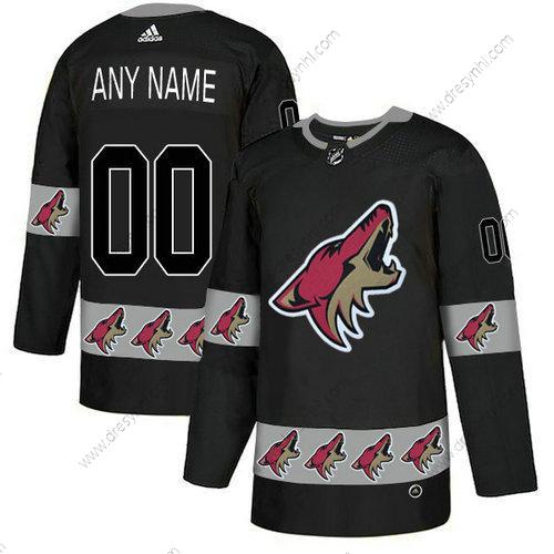 Adidas Phoenix Coyotes Personalizované Tým Logos Černá dres – Pánské