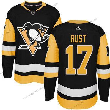 Adidas Pittsburgh Penguins #17 Bryan Rust Černá Náhradní Autentické Sešitý NHL dres – Pánské