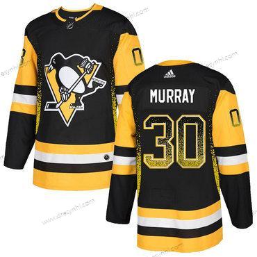 Adidas Pittsburgh Penguins #30 Matthew Murray Černá dres – Pánské