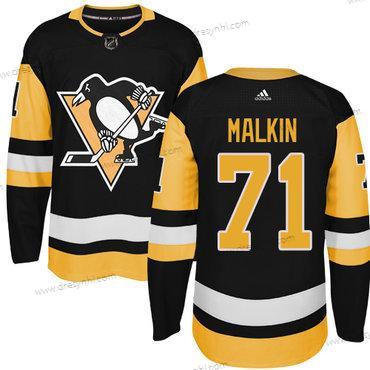 Adidas Pittsburgh Penguins #71 Evgeni Malkin Černá Náhradní Autentické Sešitý NHL dres – Pánské