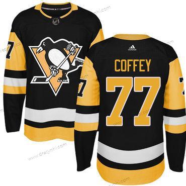 Adidas Pittsburgh Penguins #77 Paul Coffey Černá Náhradní Autentické Sešitý NHL dres – Pánské