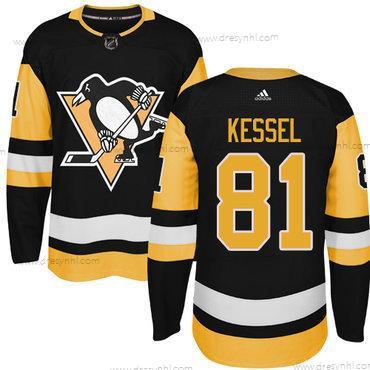 Adidas Pittsburgh Penguins #81 Phil Kessel Černá Náhradní Autentické Sešitý NHL dres – Pánské