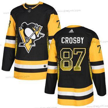 Adidas Pittsburgh Penguins #87 Sidney Crosby Černá dres – Pánské