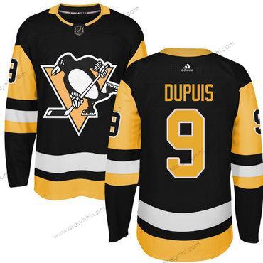 Adidas Pittsburgh Penguins #9 Pascal Dupuis Černá Náhradní Autentické Sešitý NHL dres – Pánské