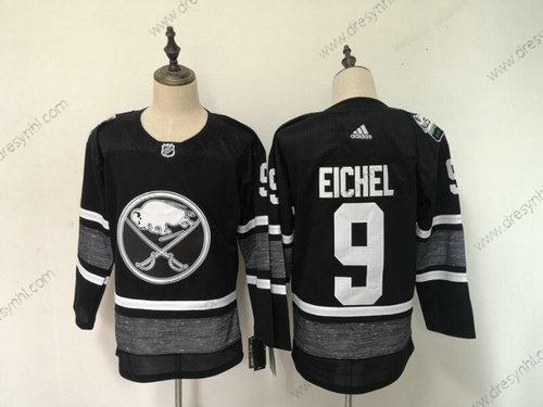 Adidas Sabres 9 Jack Eichel Černá 2019 NHL All-Star Game Parley Autentické Hráč dres – Pánské