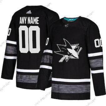 Adidas San Jose Sharks Personalizované Černá 2019 NHL All-Star Game Parley Autentické dres – Pánské