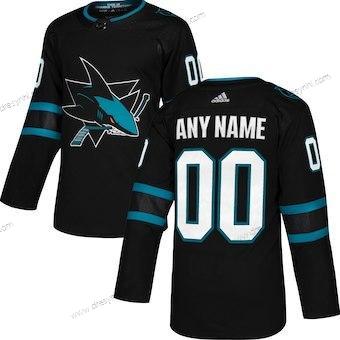 Adidas San Jose Sharks Personalizované Černá Náhradní Autentické dres – Dětské