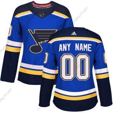 Adidas St. Louis Blues Personalizované Autentické Royal Modrý Domácí dres NHL dres – Dámské